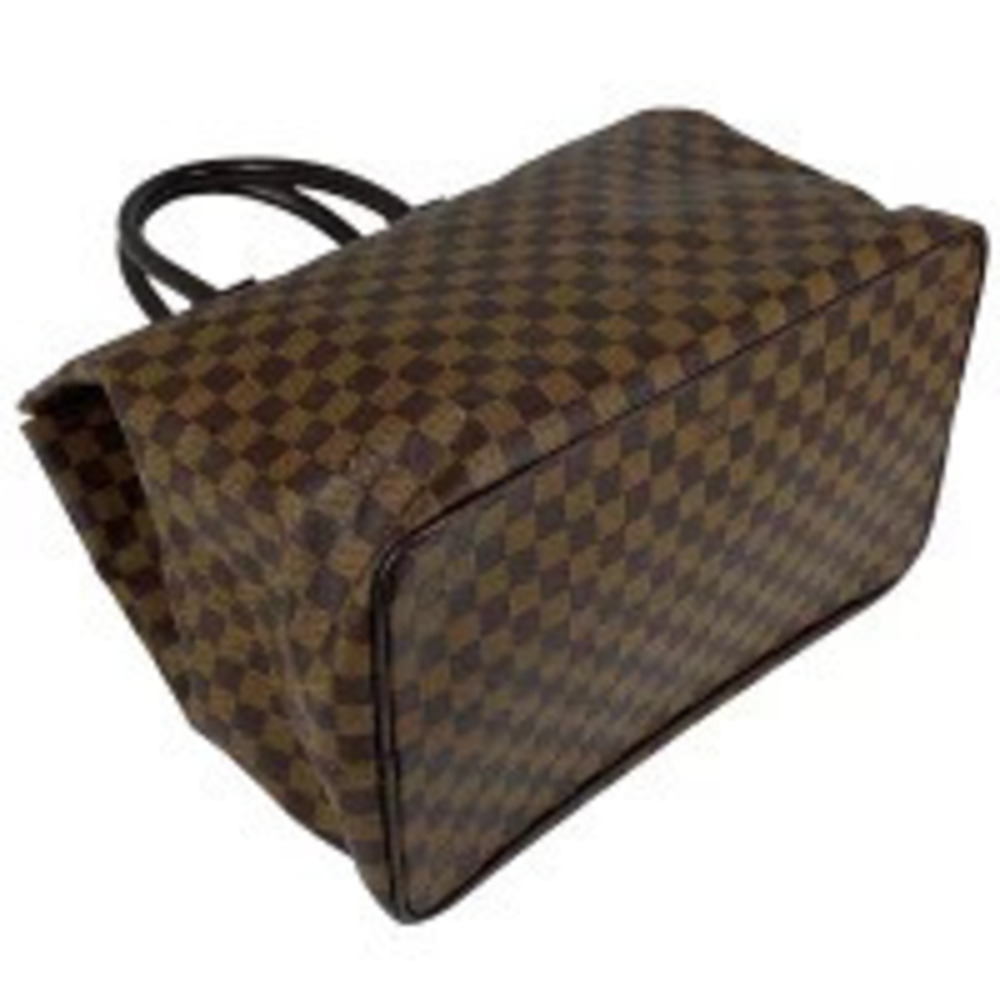 Louis Vuitton Greenwich Handbag Travel Bag Brown Damier